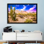 Arizona Saguaro Sunset Wall Art