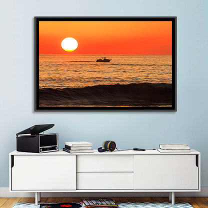Oceanside Beach California Sunset Wall Art