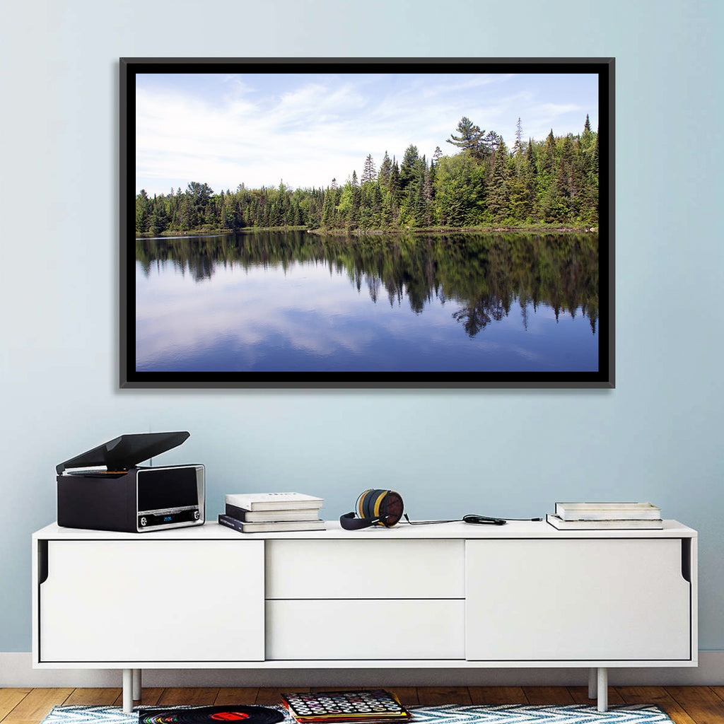 Peck Lake Shoreline Reflection Wall Art