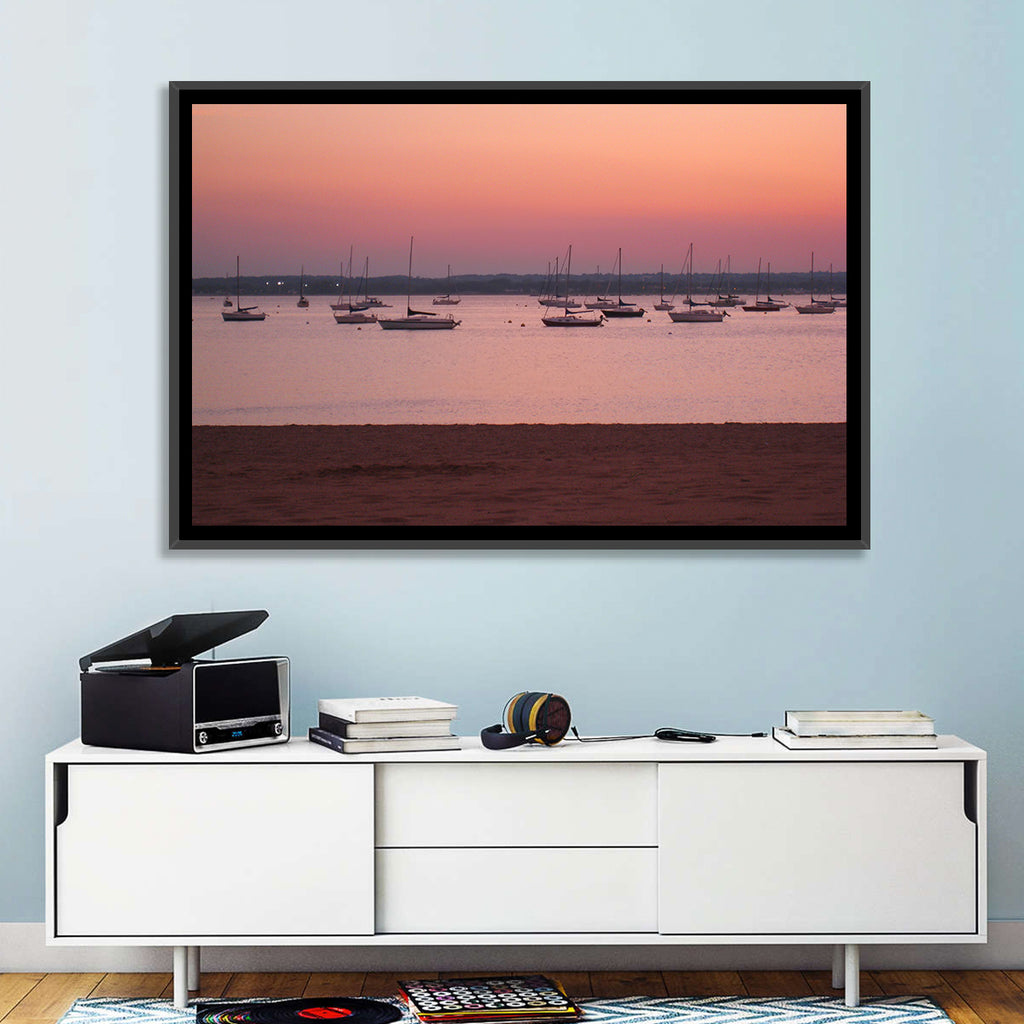 East Haven Beach Sunset Wall Art