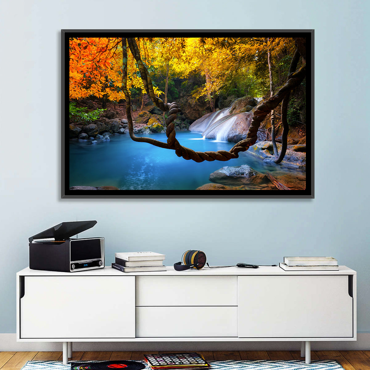 Erawan Waterfall Pool, Kanchanaburi Wall Art