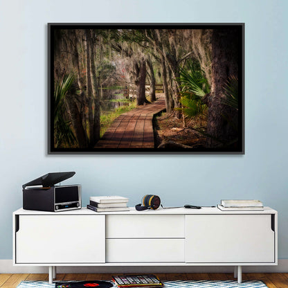 Louisiana Swamp Boardwalk Wall Art