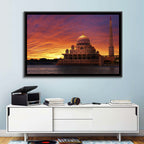 Putra Mosque at Sunset Wall Art
