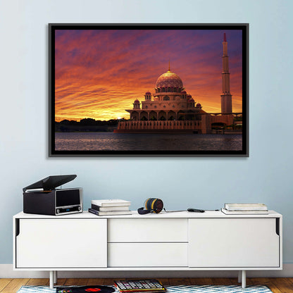 Putrajaya Mosque Sunset Wall Art