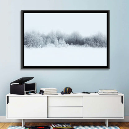 Frosted Winter Forest Wall Art