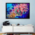 Vibrant Coral Reef Wall Art
