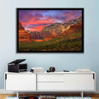 Sedona Red Rocks Sunrise Wall Art