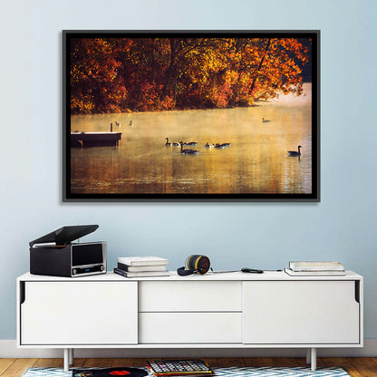 Governor Dodge Misty Lake Wall Art