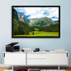 Arnibach Valley Summer Meadow Wall Art