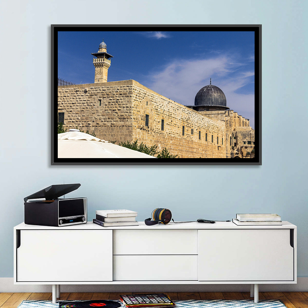 Al Aqsa Mosque, Temple Mount Wall Art in a room, landscape