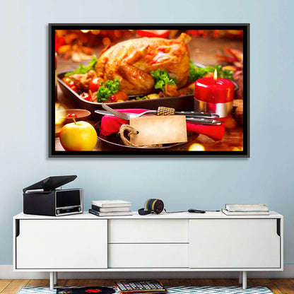 Roasted Turkey Holiday Still Life Wall Art