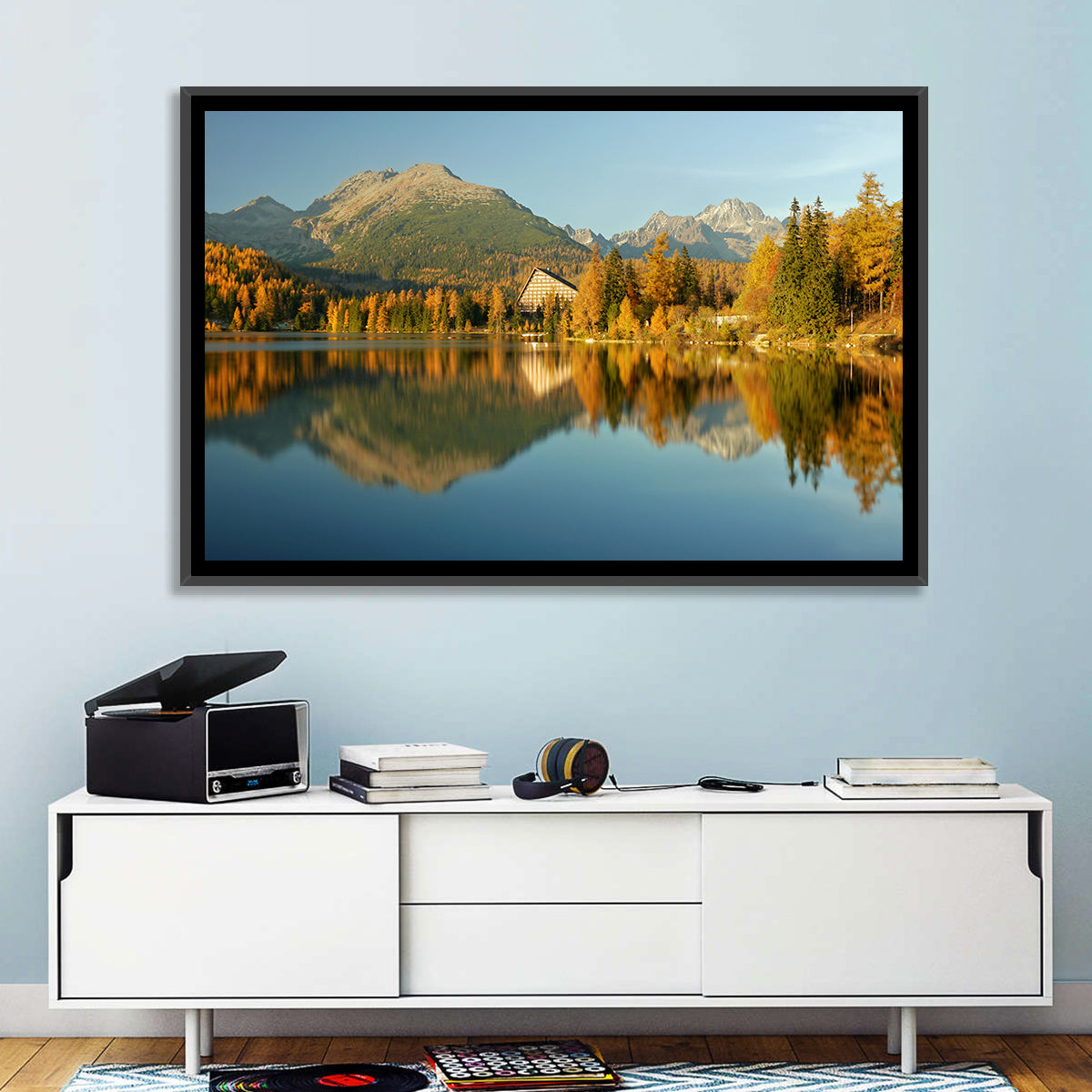Štrbské Pleso Lake, High Tatras Wall Art