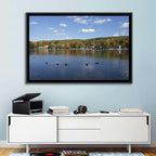 Greenwood Lake Autumn Landscape Wall Art