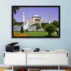Hagia Sophia Fountain Gardens Istanbul Wall Art