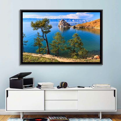 Shamanka Rock, Lake Baikal Wall Art