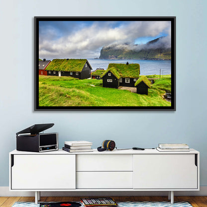 Saksun Village Landscape Wall Art