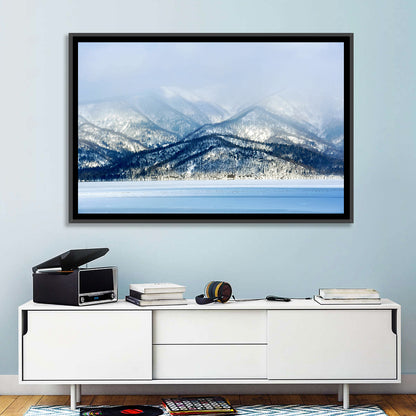 Frozen Lake Kussharo Wall Art