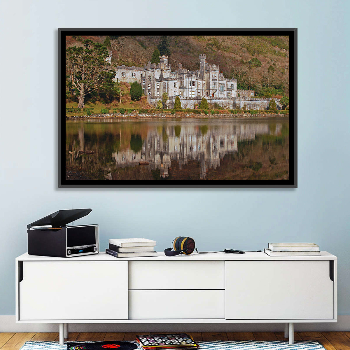Kylemore Abbey Reflection Wall Art