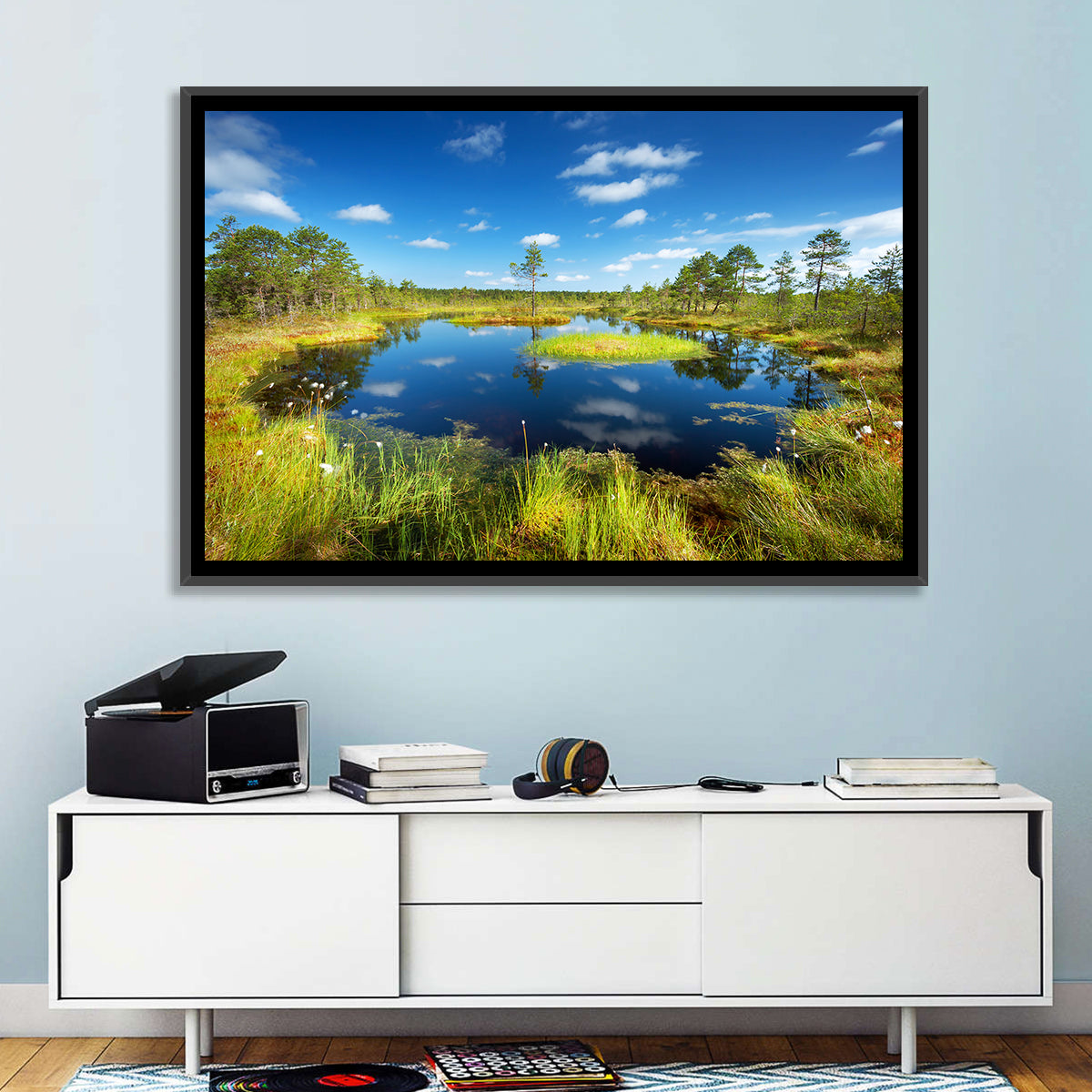 Viru Bogs Reflections Wall Art