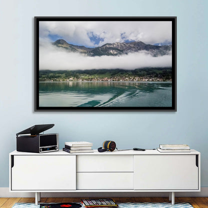 Lake Brienz Reflection Wall Art