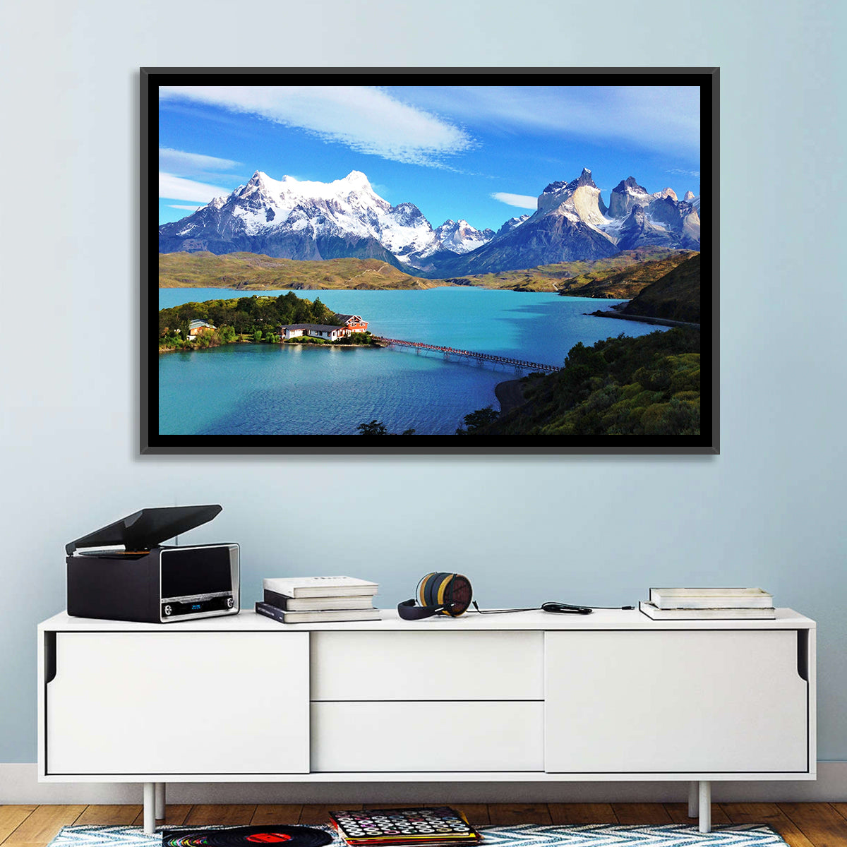 Pehoé Lake, Torres Del Paine Wall Art