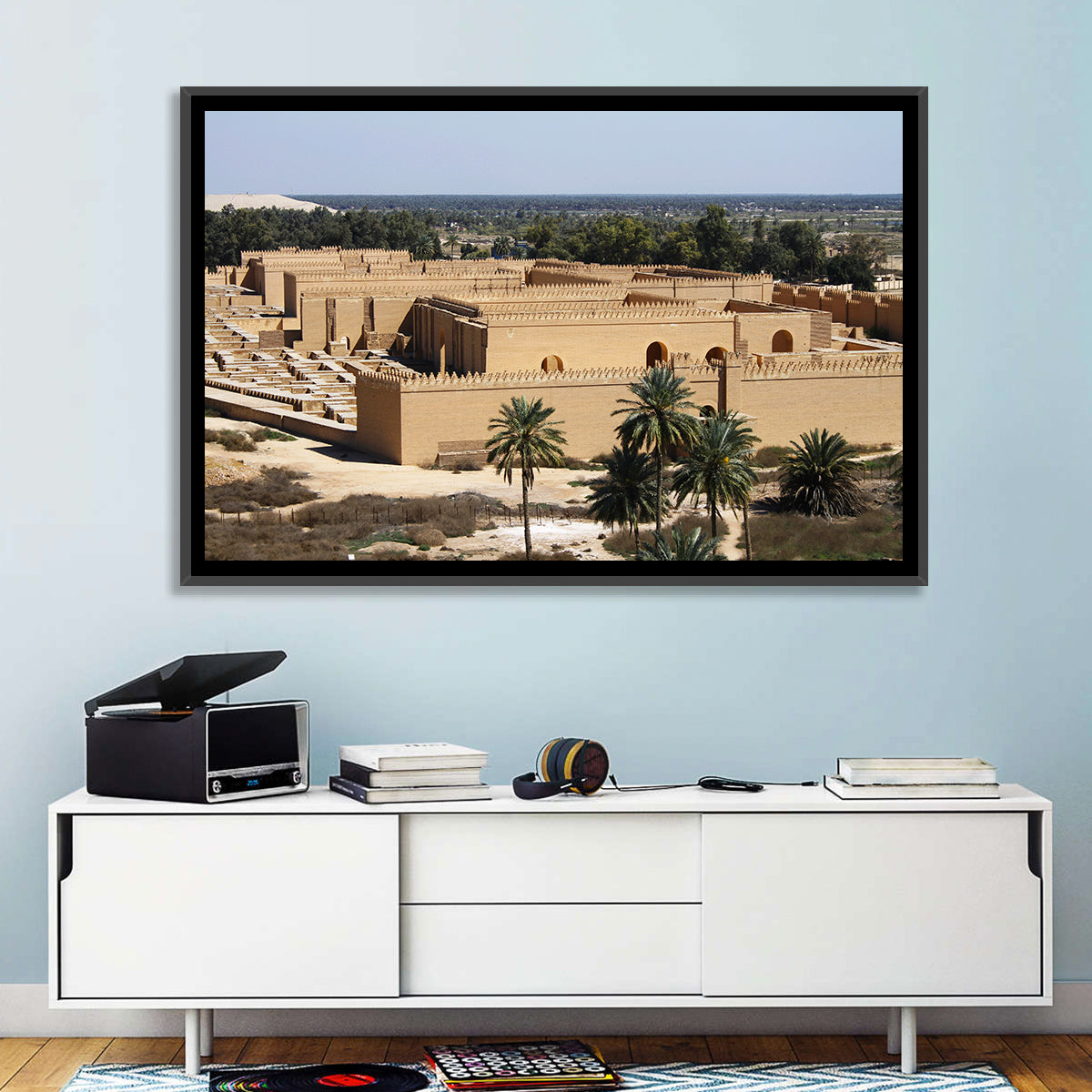 Babylon Palace Ruins Wall Art