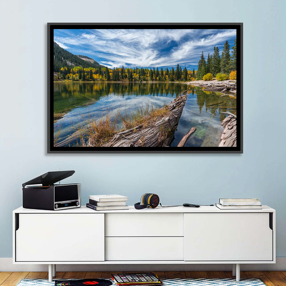 Autumn Lake Colorado Wall Art