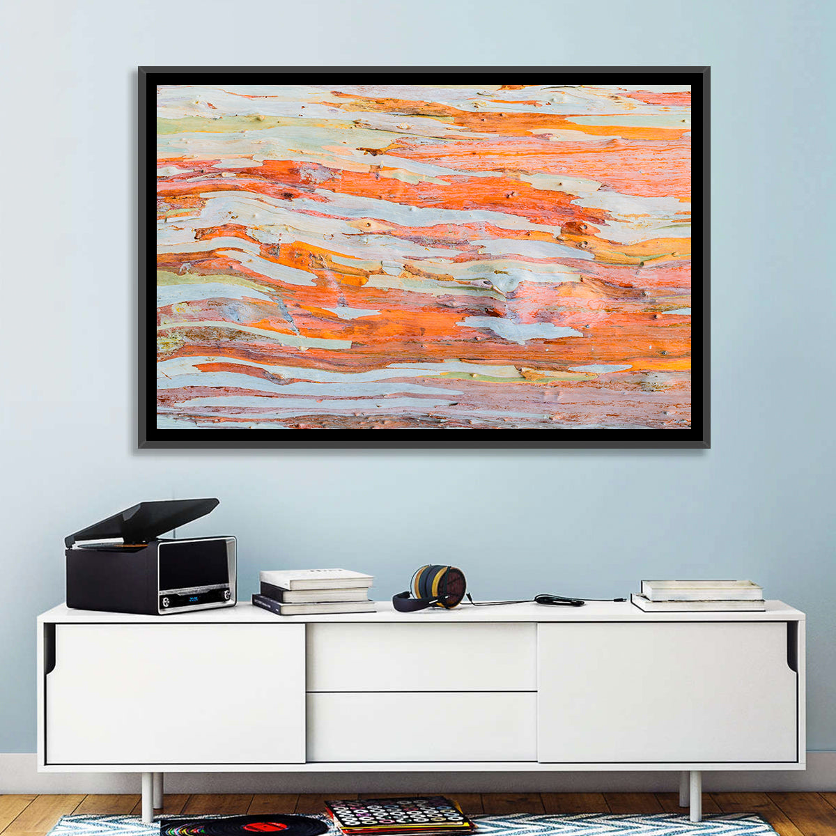 Abstract Eucalyptus Bark Layers Wall Art