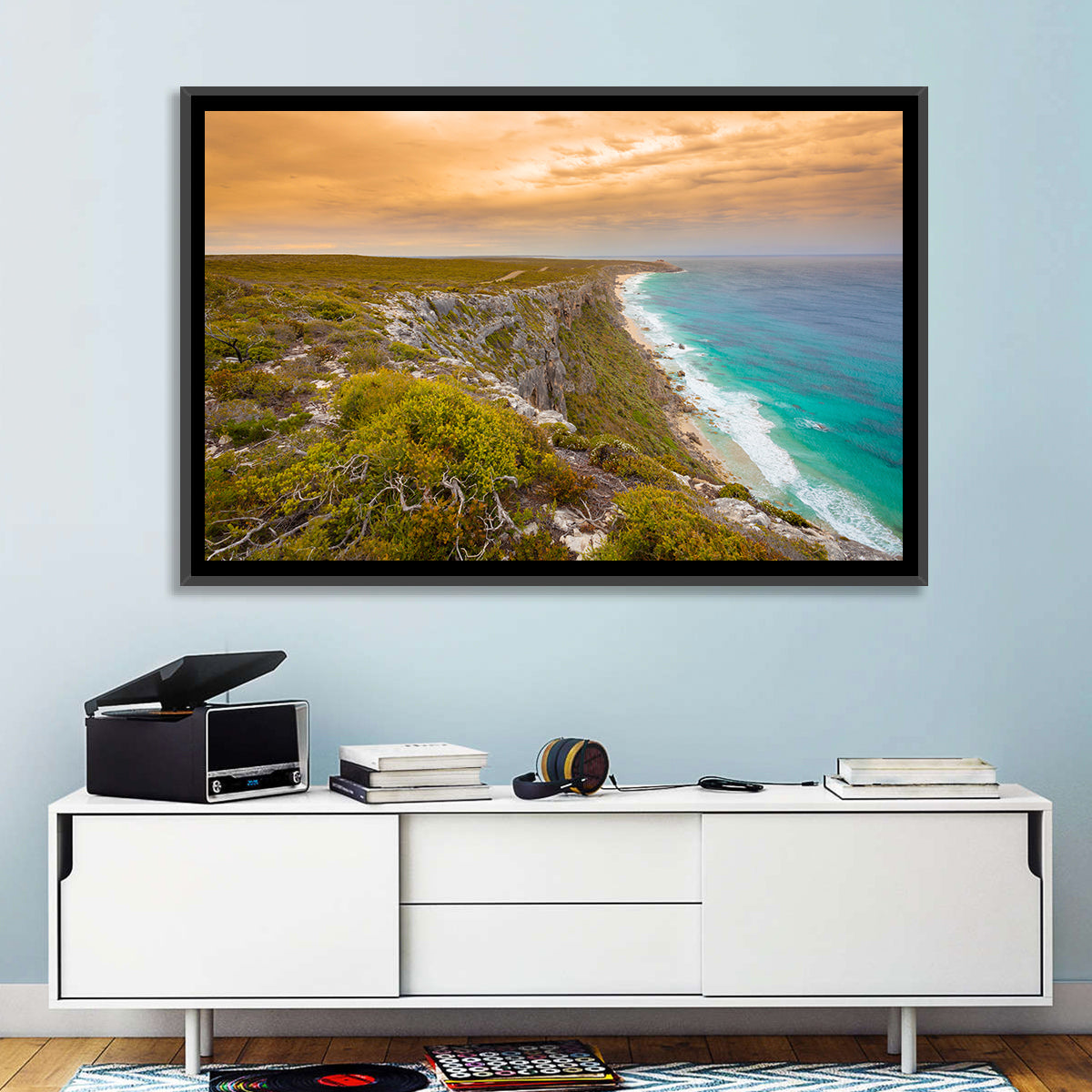 Kangaroo Island Turquoise Cliff Coast Wall Art