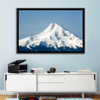 Mount Hood Winter Peak Wall Art