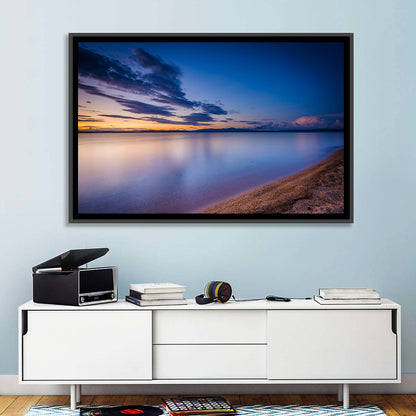 Lake Winnipesaukee Shoreline Sunset Wall Art
