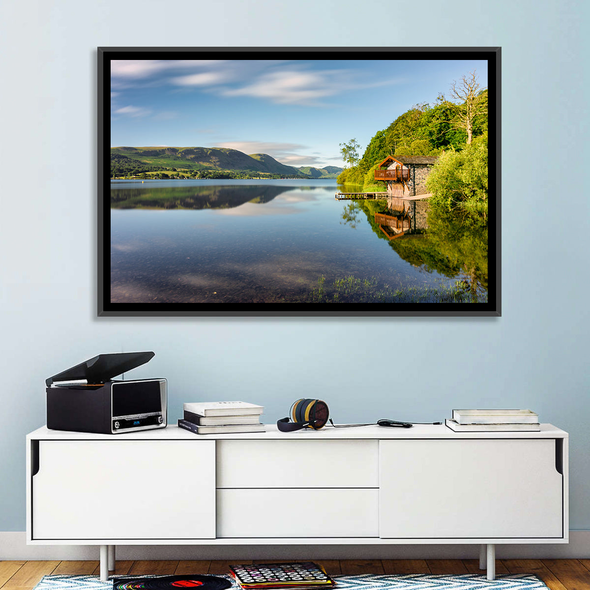 Ullswater Lake Golden Hour Wall Art