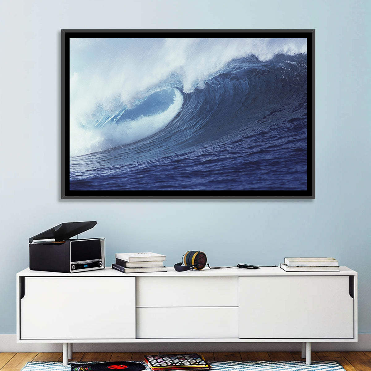 Powerful Breaking Wave Wall Art