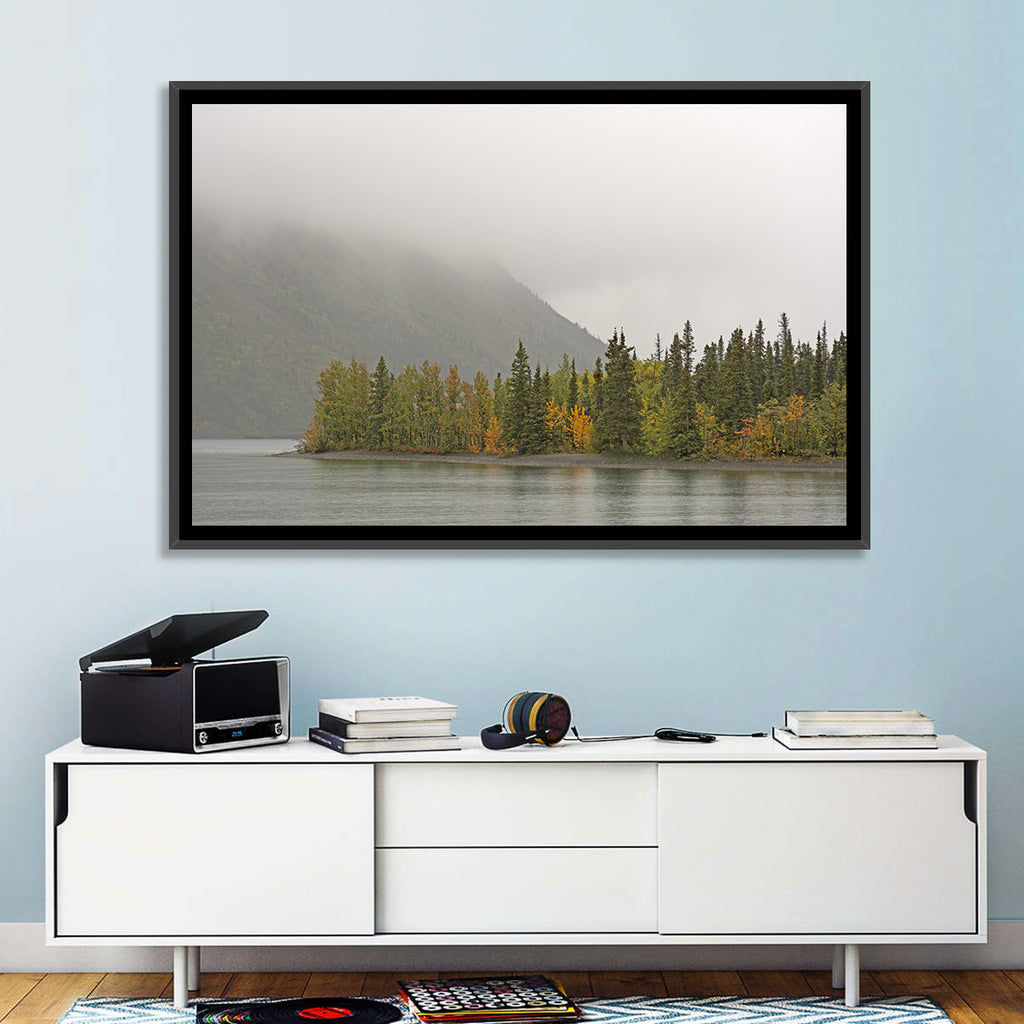 Kathleen Lake Autumn Shoreline Wall Art