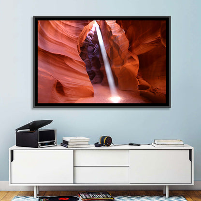 Antelope Canyon Light Beam Wall Art