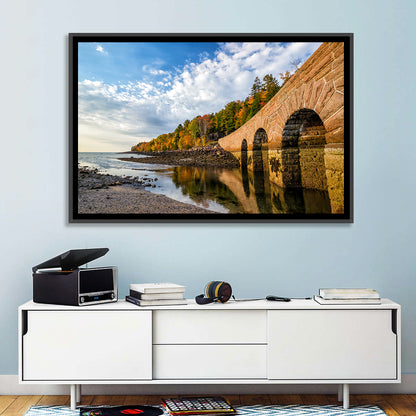 Ells Pier Stone Bridge Wall Art