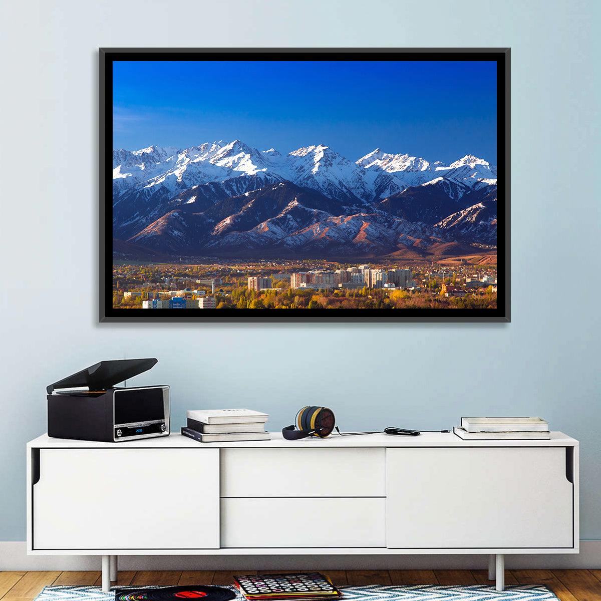 Almaty Snow-capped Trans-ili Alatau Wall Art