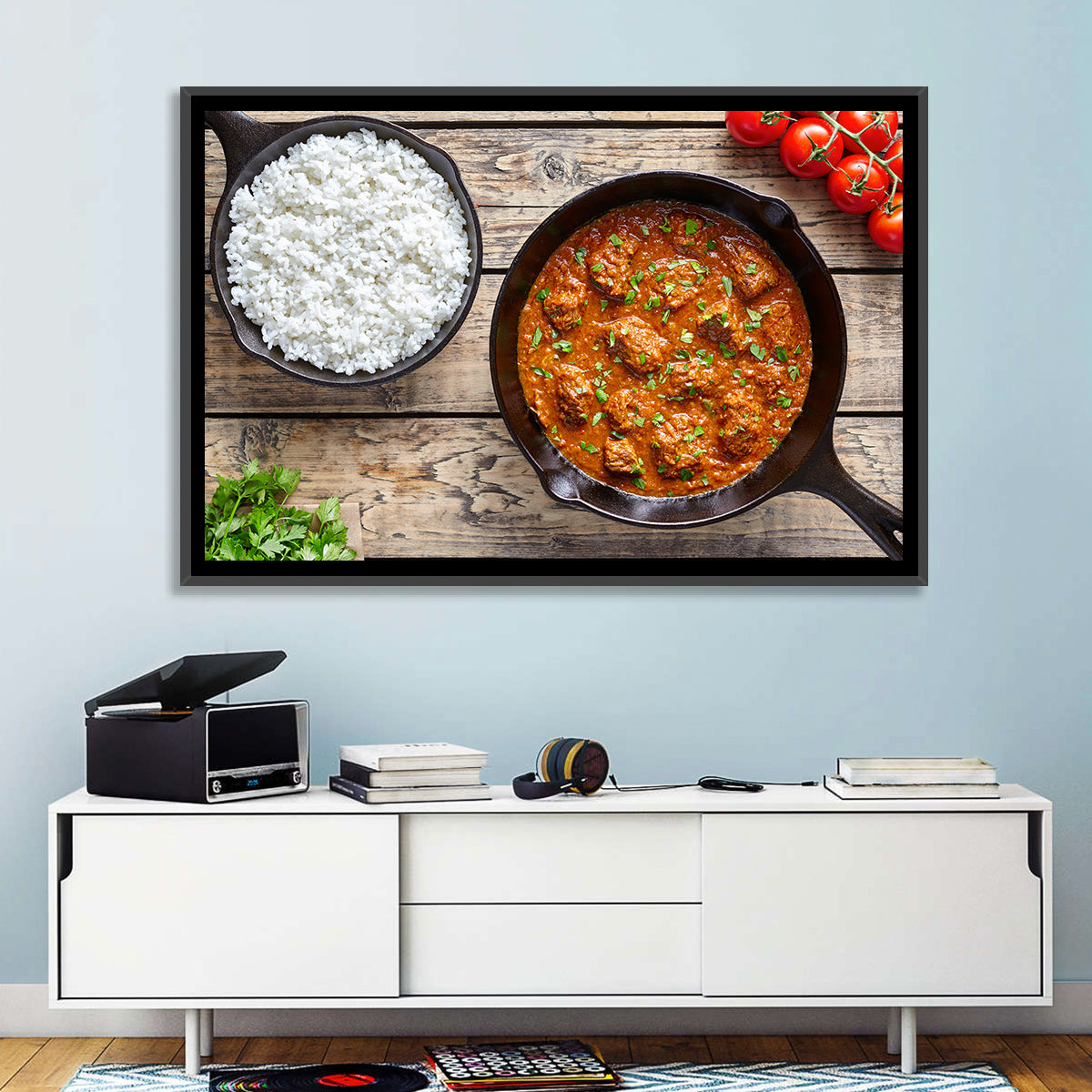 Rustic Beef Curry Wall Art