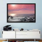 Lake Ontario Winter Skyline Wall Art