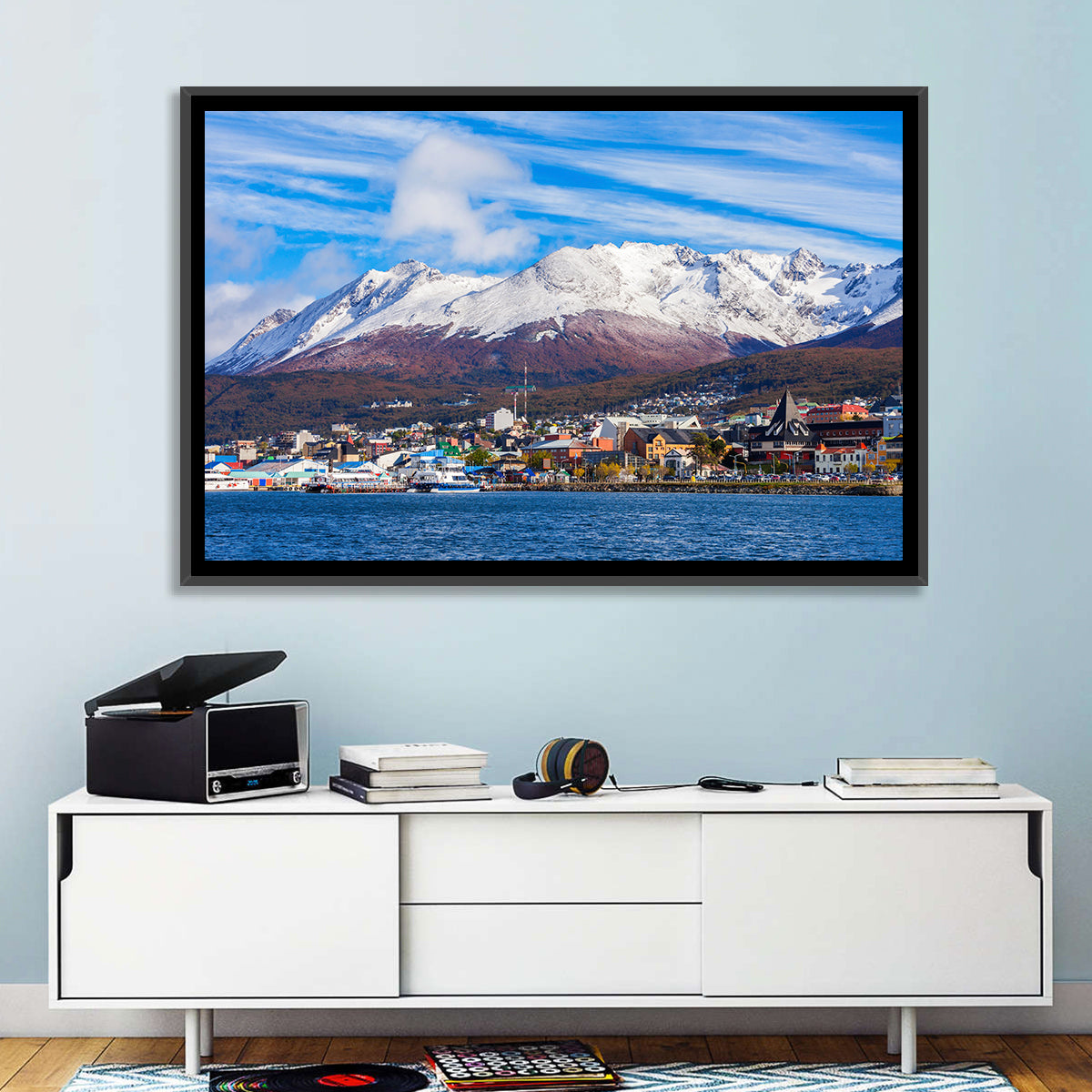 Ushuaia Harbor View Wall Art