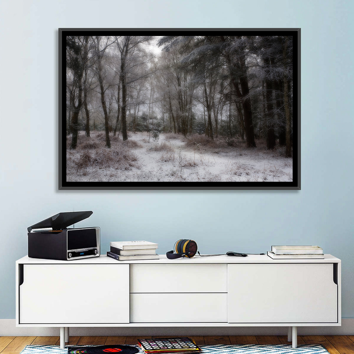 New Forest Winter Path Wall Art