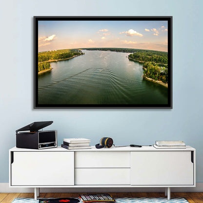 Lake Wylie Golden Hour Wall Art