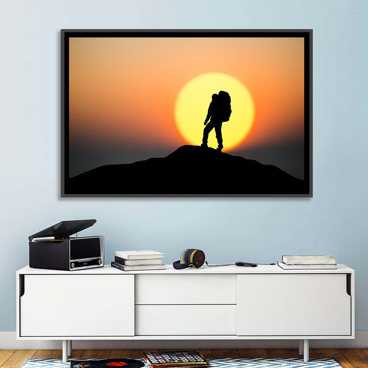 Summit Silhouette Wall Art