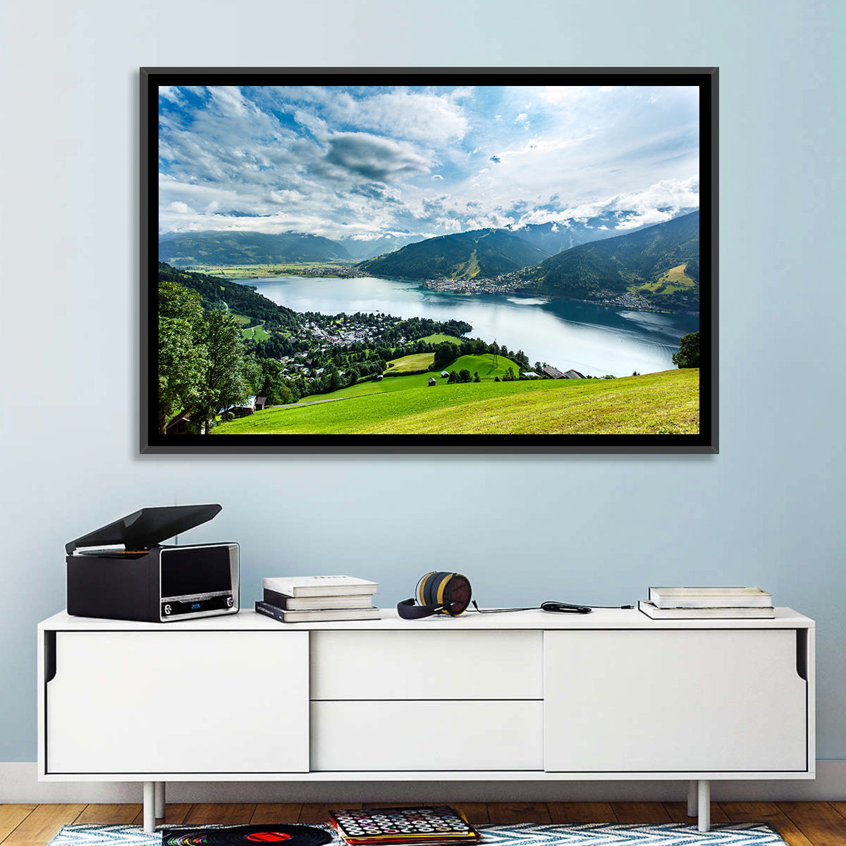 Zell Am See Panorama Wall Art