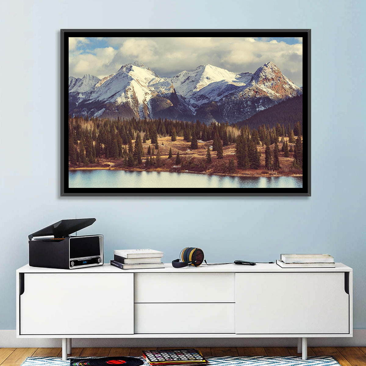 Snow-capped Colorado Rockies Wall Art