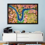 Winding Forest Road Wall Art