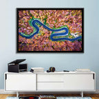 Aerial Winding Road Wall Art