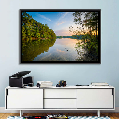 Lake Norman Golden Reflections Wall Art