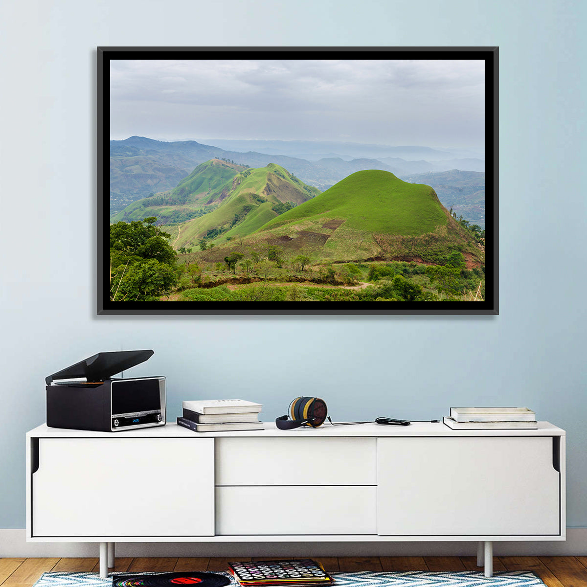 Rolling Summer Hills Wall Art