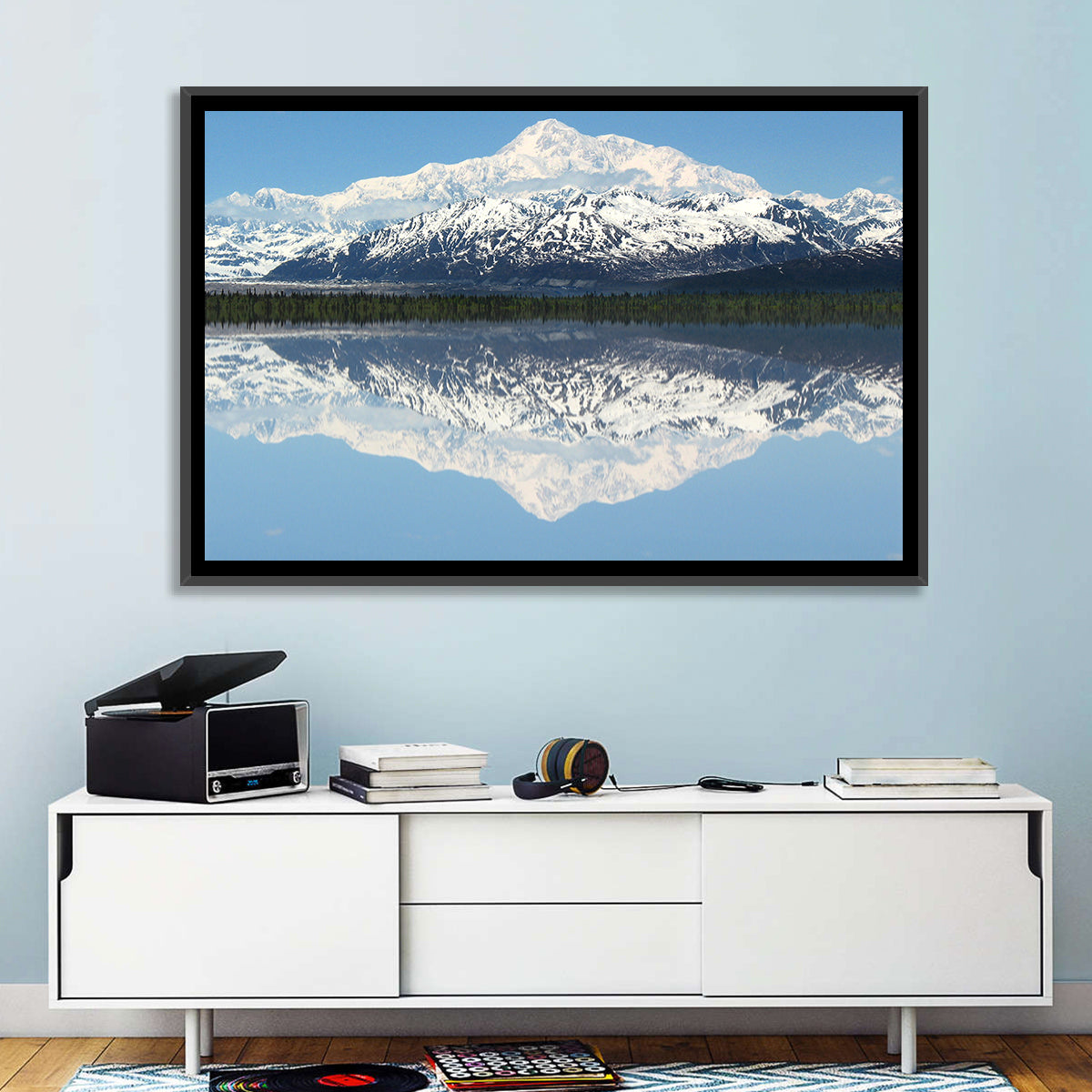 Denali Peak Reflection Wall Art